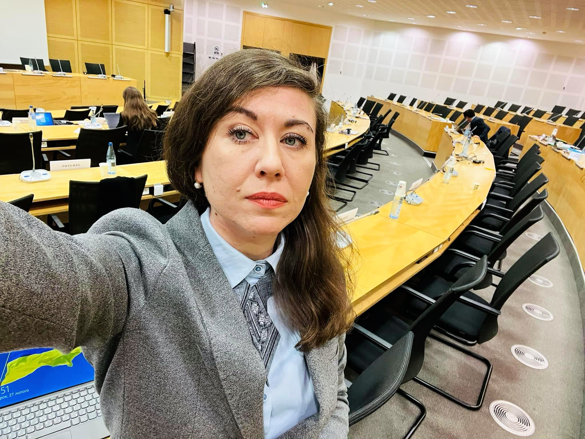 Юлія Овчинникова працює у Страсбурзі на засіданні Комітету експертів Council of Europe із захисту довкілля через кримінальне право